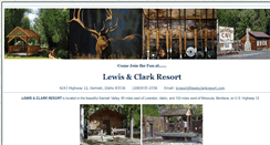 Desktop Screenshot of lewisclarkresort.com